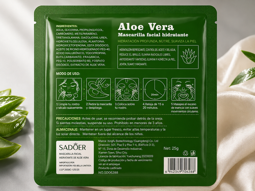 Mascarilla de Aloe Vera